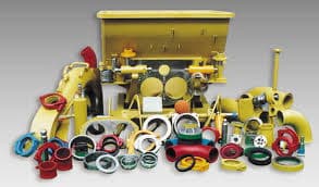 Batching plant with full spare parts set